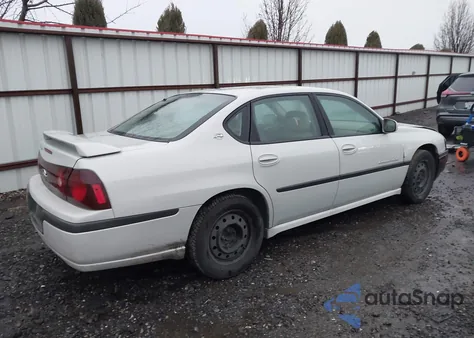 2003 Chevrolet Impala Ls from USA, damaged, VIN 2G1WH52K039209546